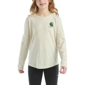 Girl's Carhartt Long Sleeve Graphic Tee CA7059-C17