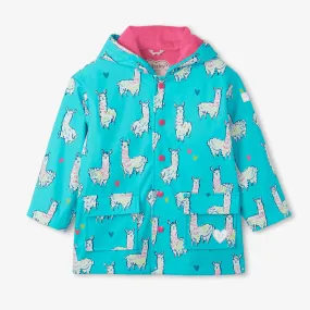 HATLEY Raincoat | Adorable Alpacas Size 3