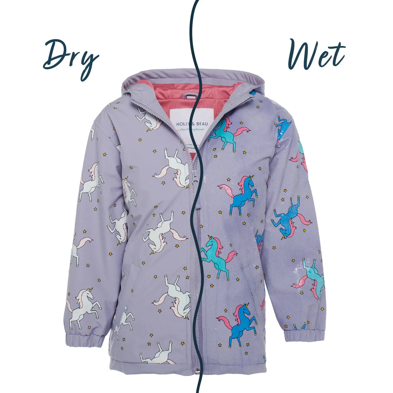 Holly & Beau Color Changing Raincoat