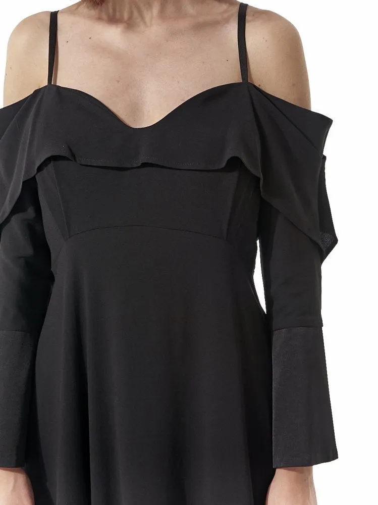 Off The Shoulder Dress (MM16AWDR036 BLACK)