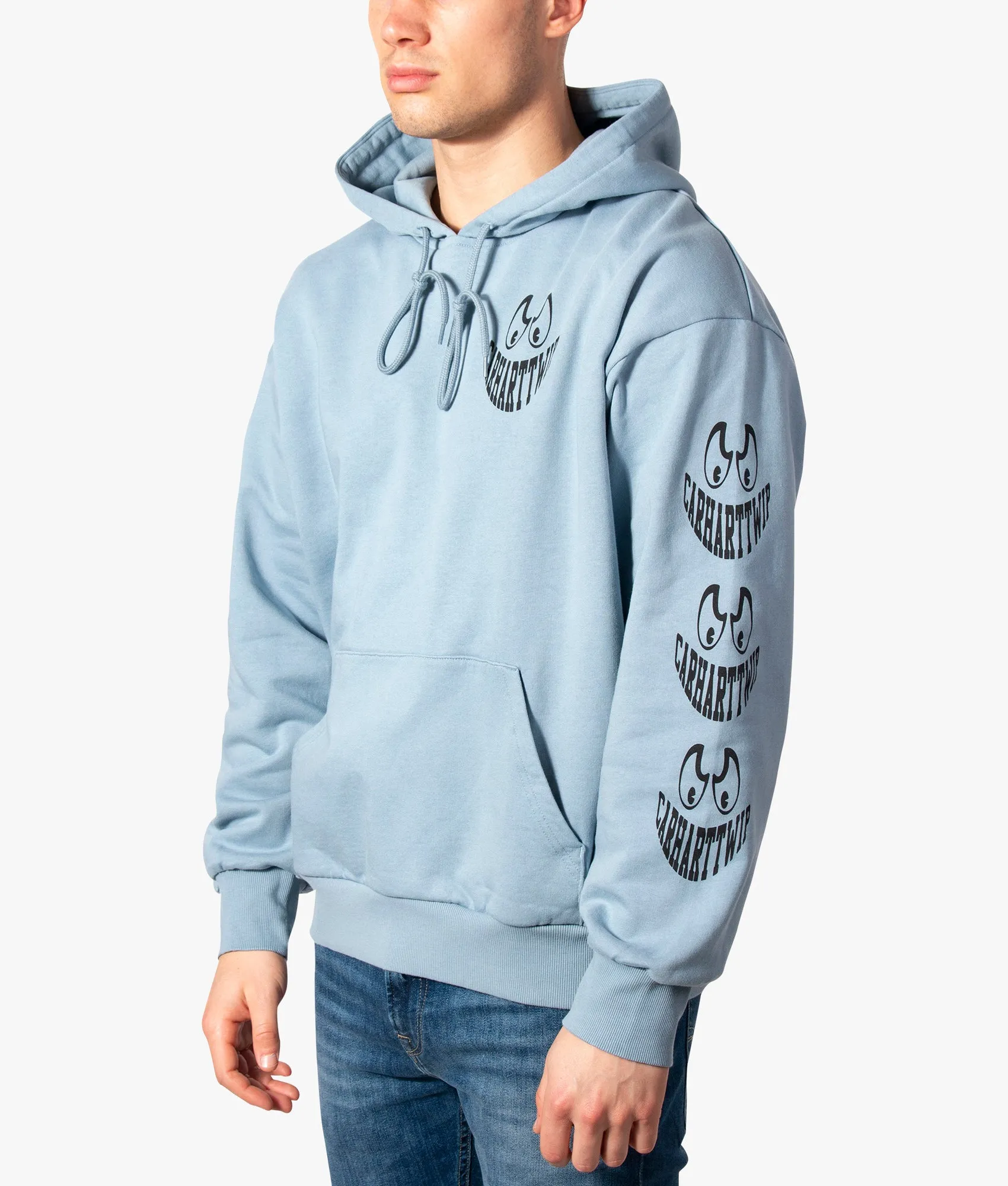 Oversized Carhartt Grin Logo Hoodie