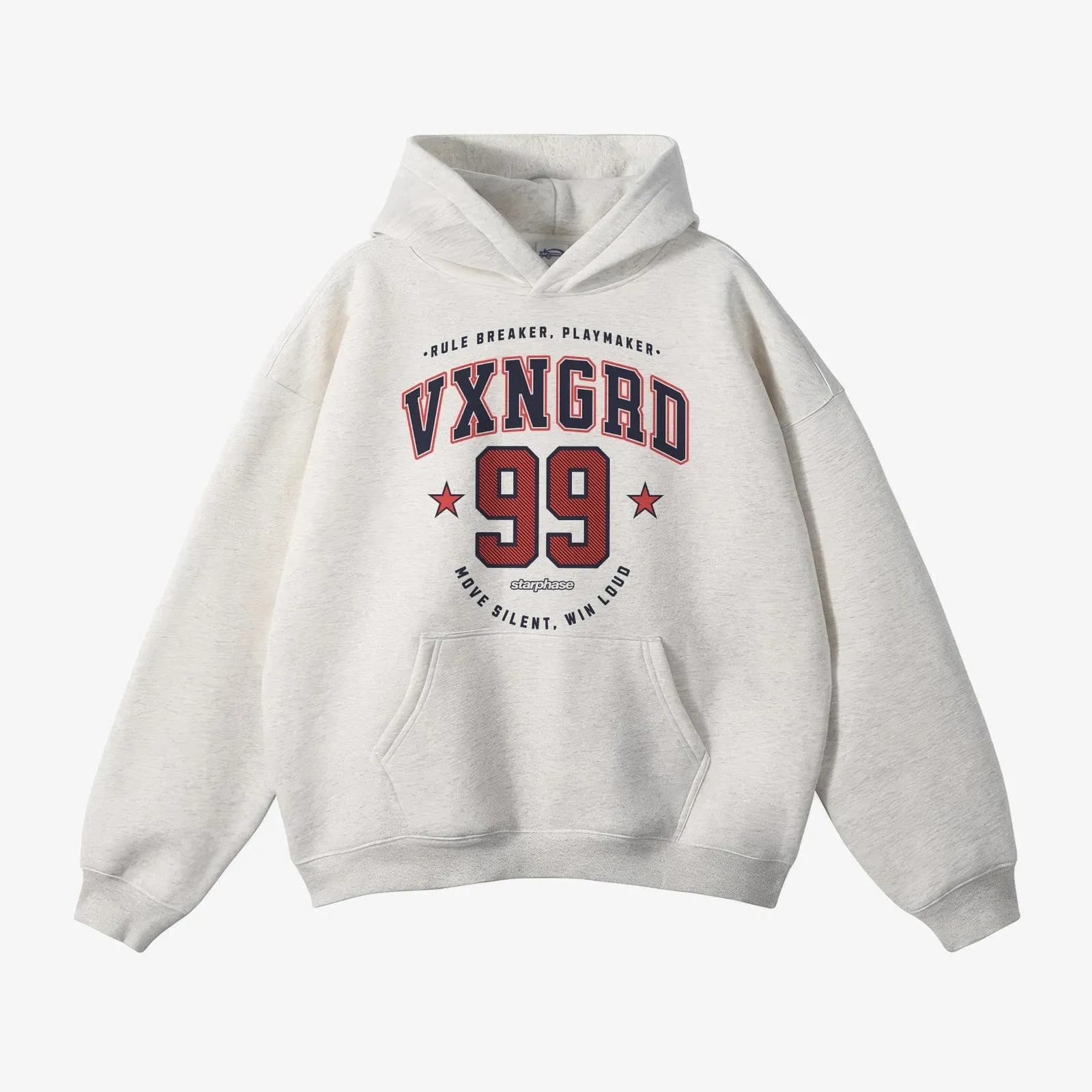 Play Maker Oversized Fleece Pullover Hoodie
