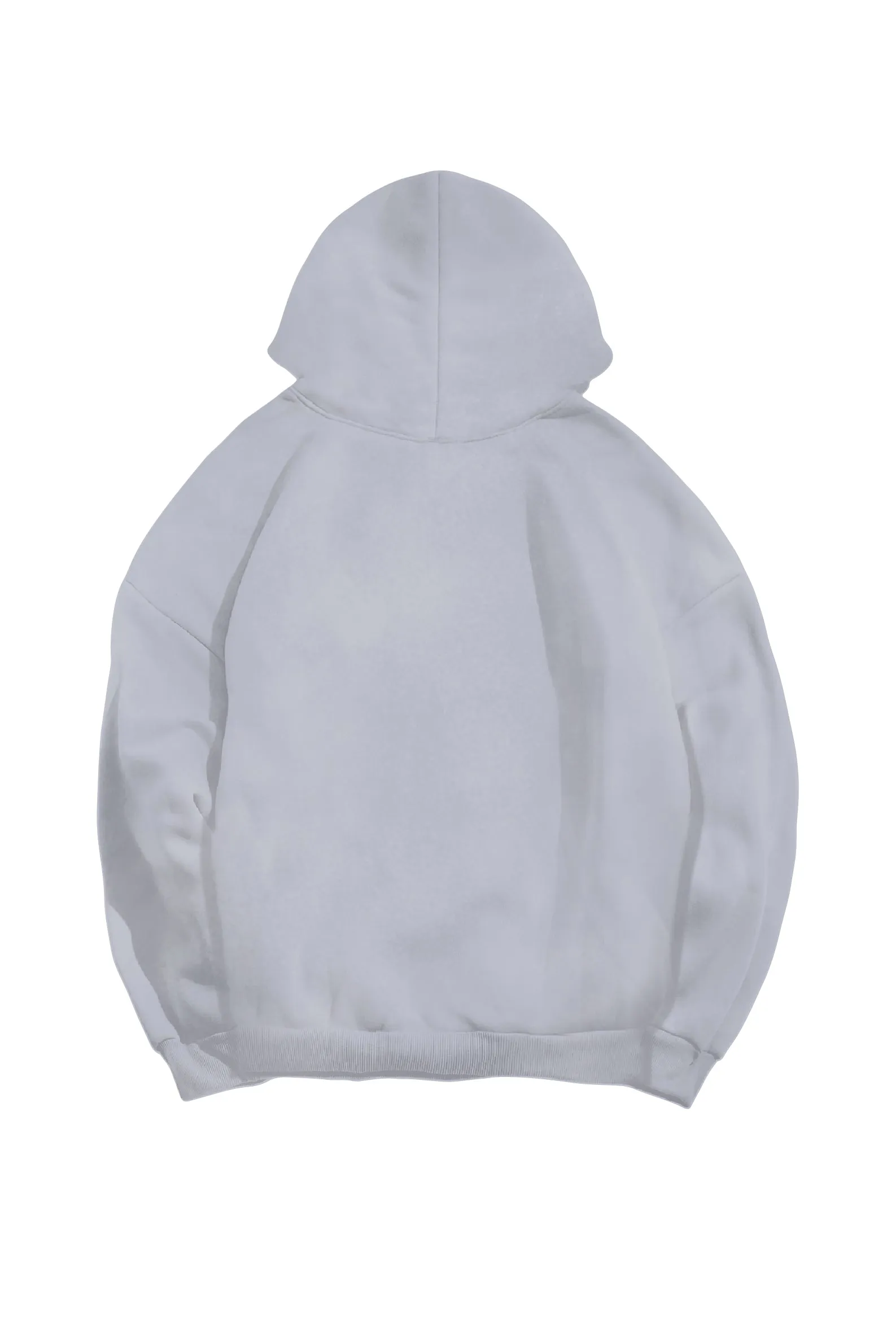 Purple Brand Heavy Dry Fleece Pullover Hoody Gray Dawn