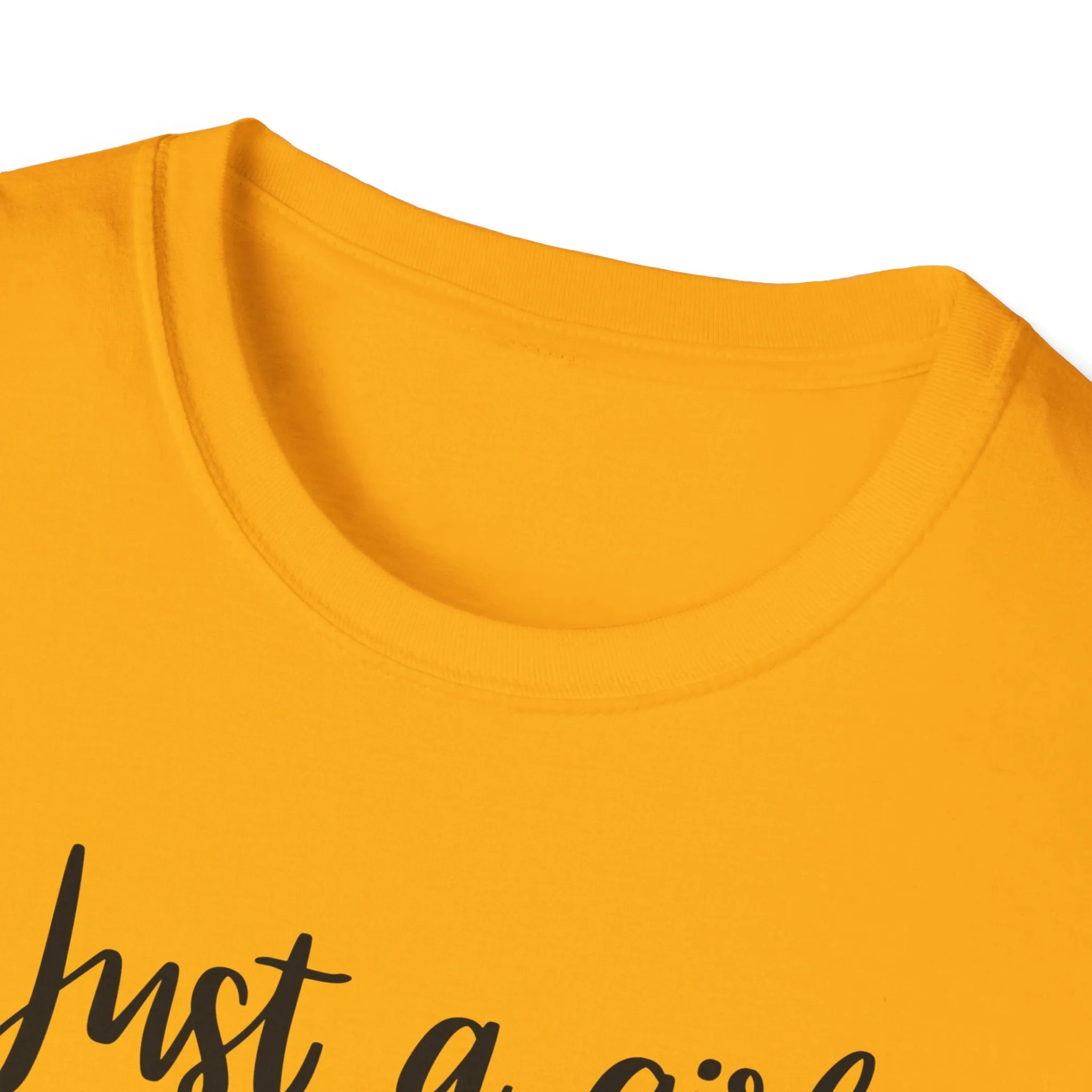 "Just A Girl Who Loves Shopping" Soft Style Tshirt