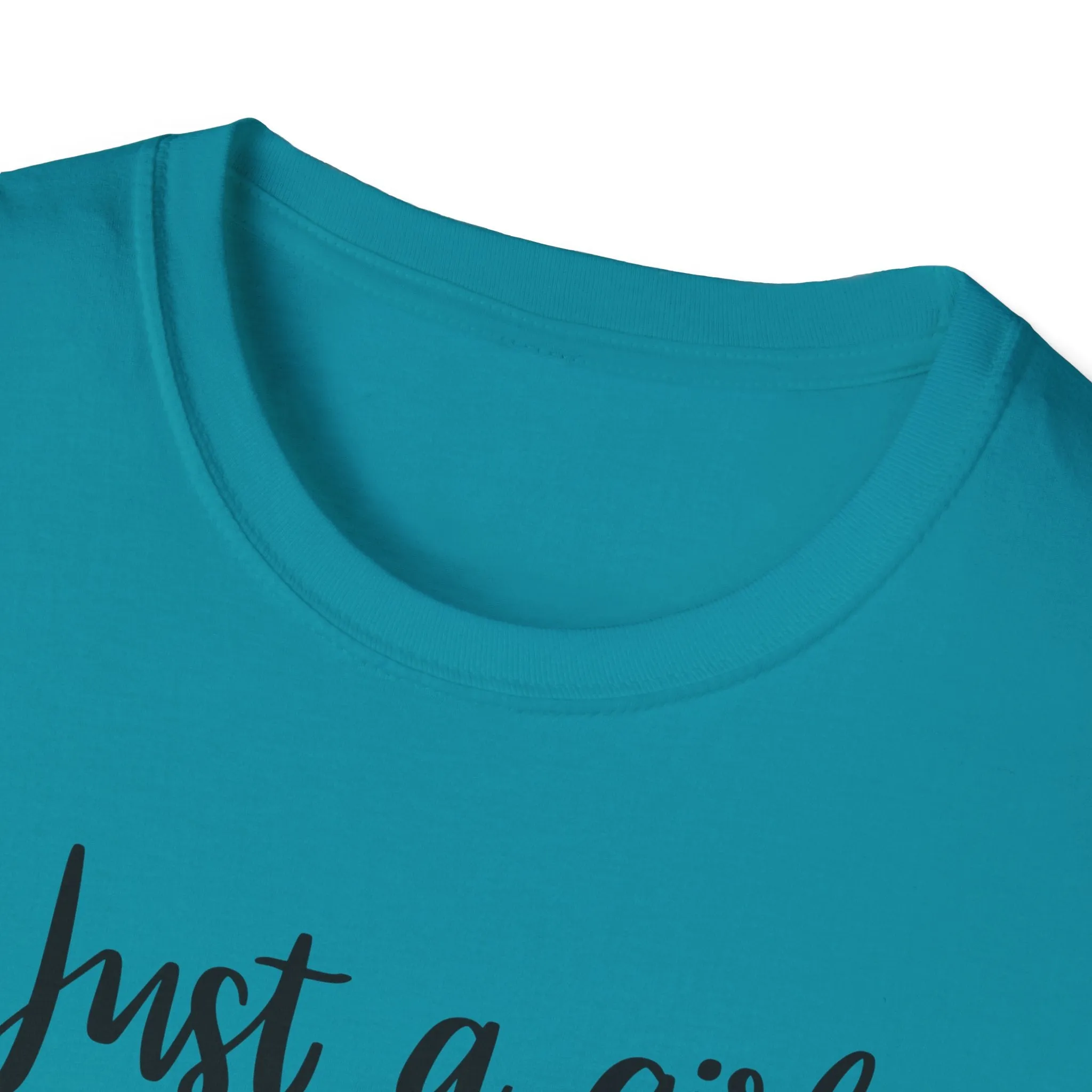 "Just A Girl Who Loves Shopping" Soft Style Tshirt