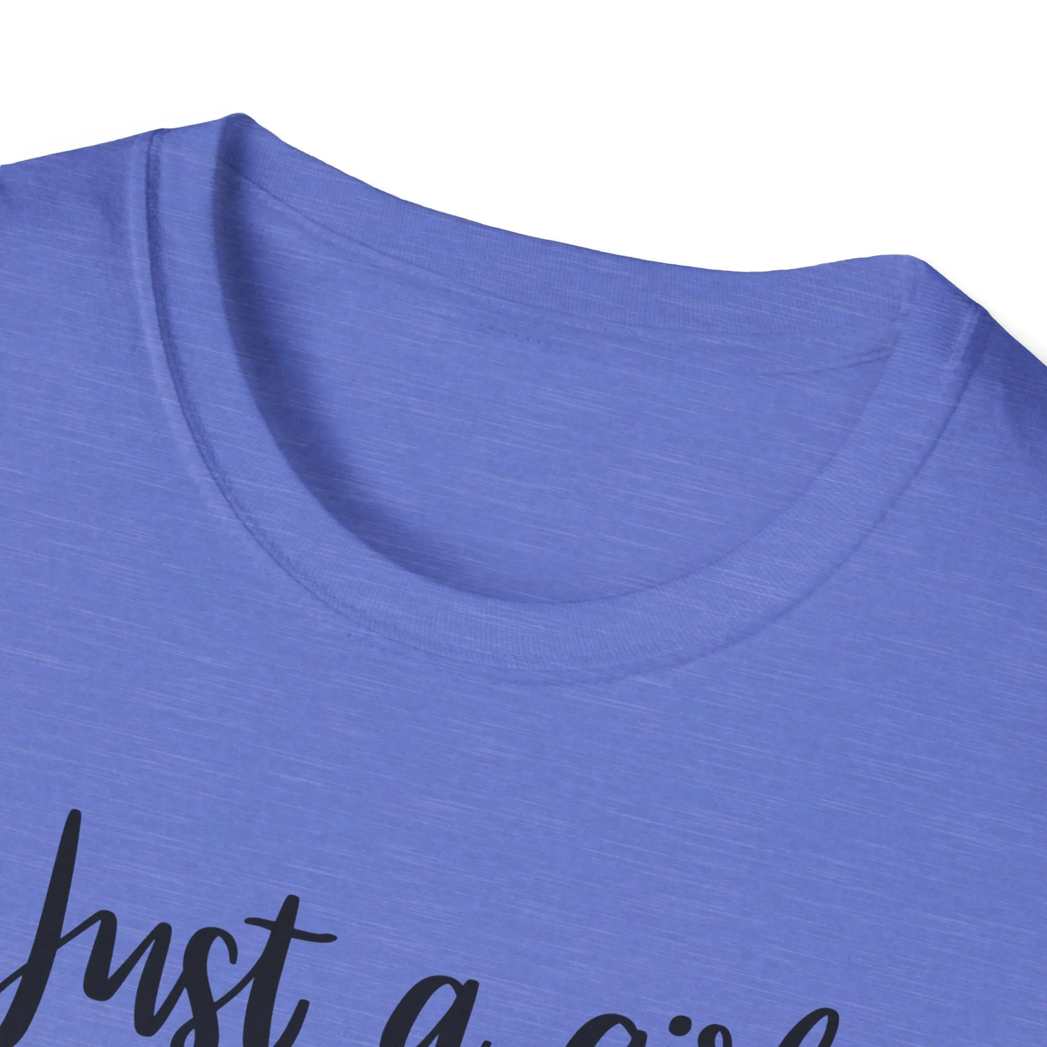 "Just A Girl Who Loves Shopping" Soft Style Tshirt