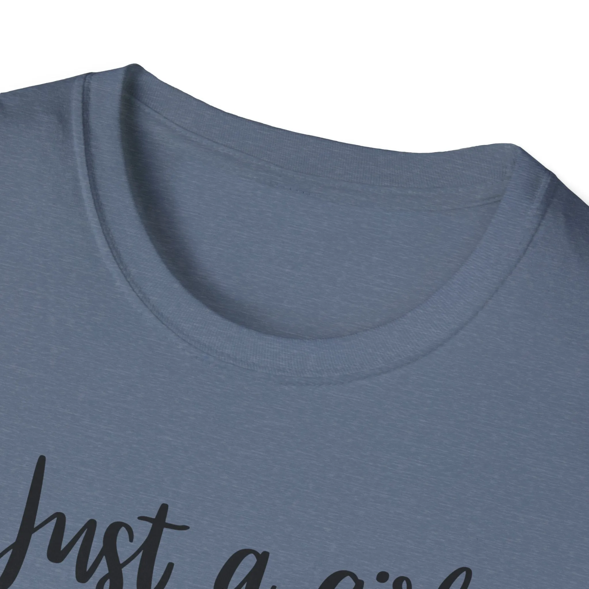 "Just A Girl Who Loves Shopping" Soft Style Tshirt