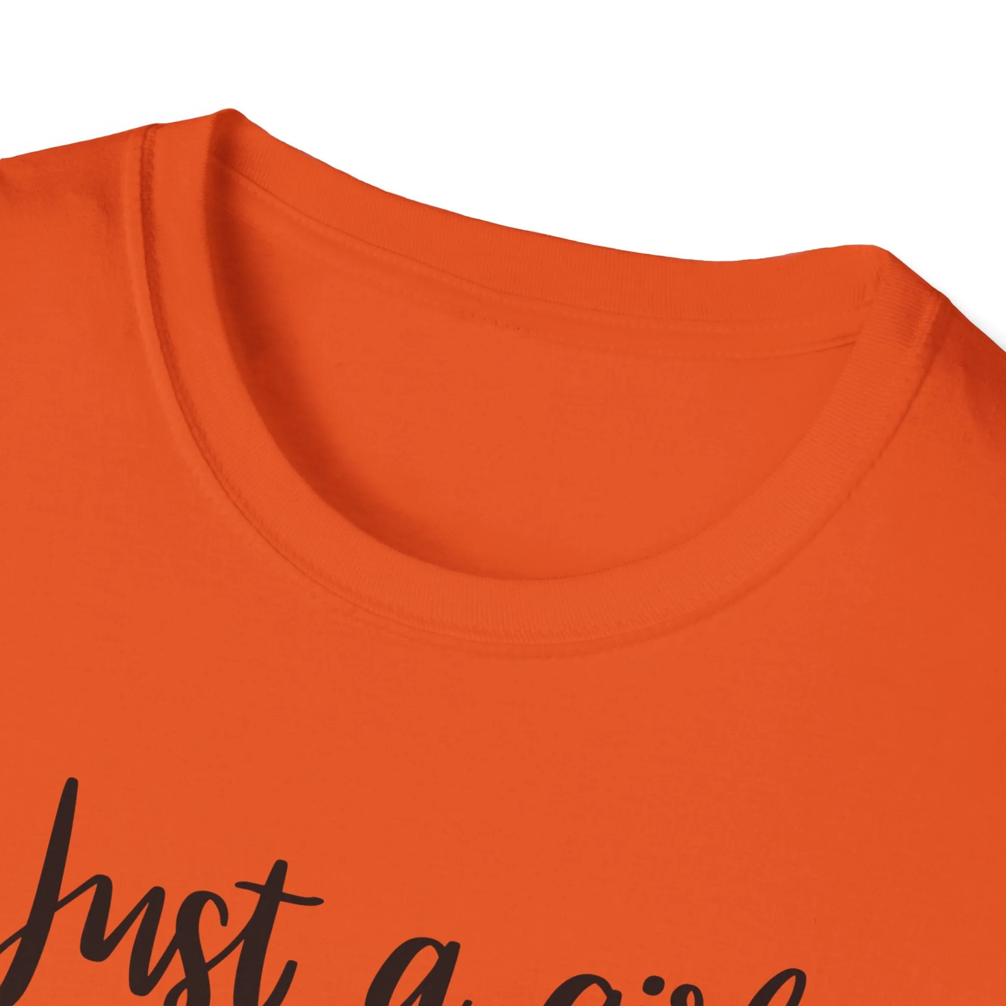 "Just A Girl Who Loves Shopping" Soft Style Tshirt