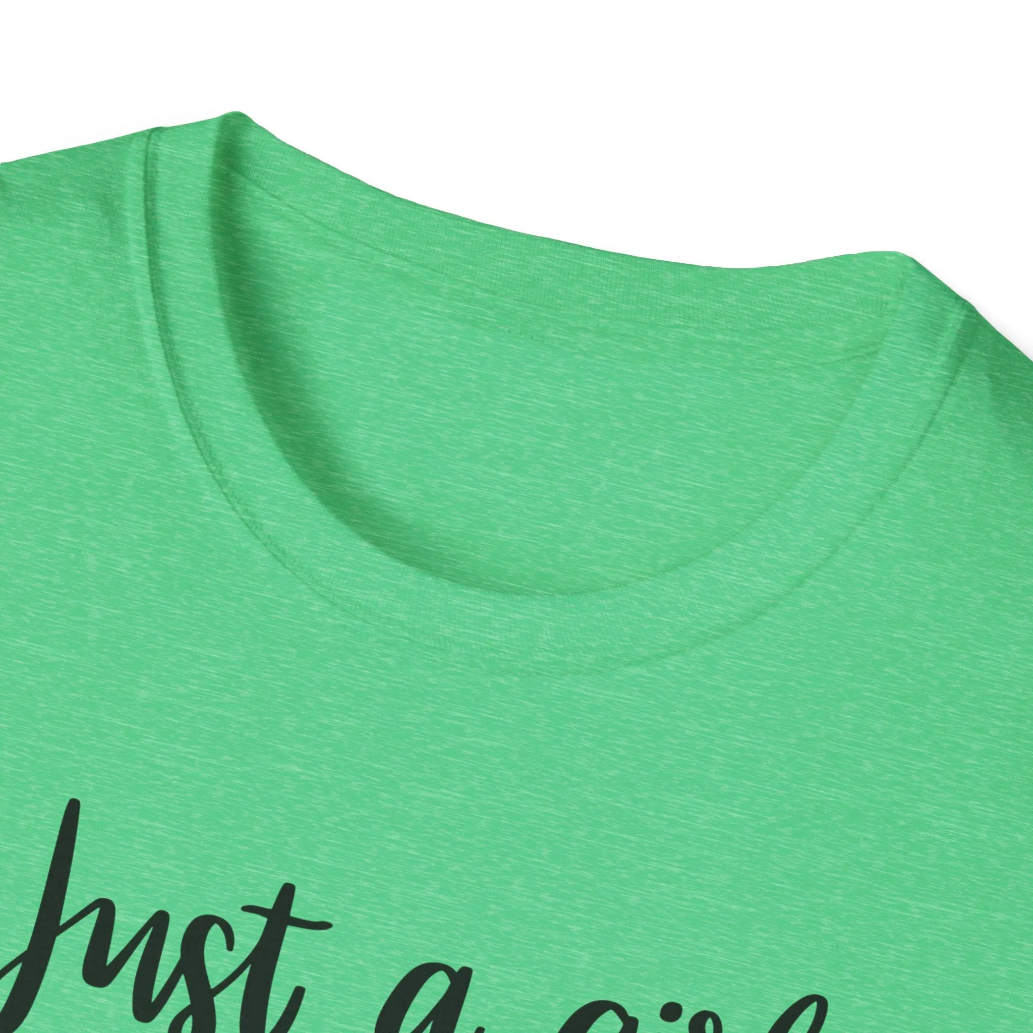 "Just A Girl Who Loves Shopping" Soft Style Tshirt