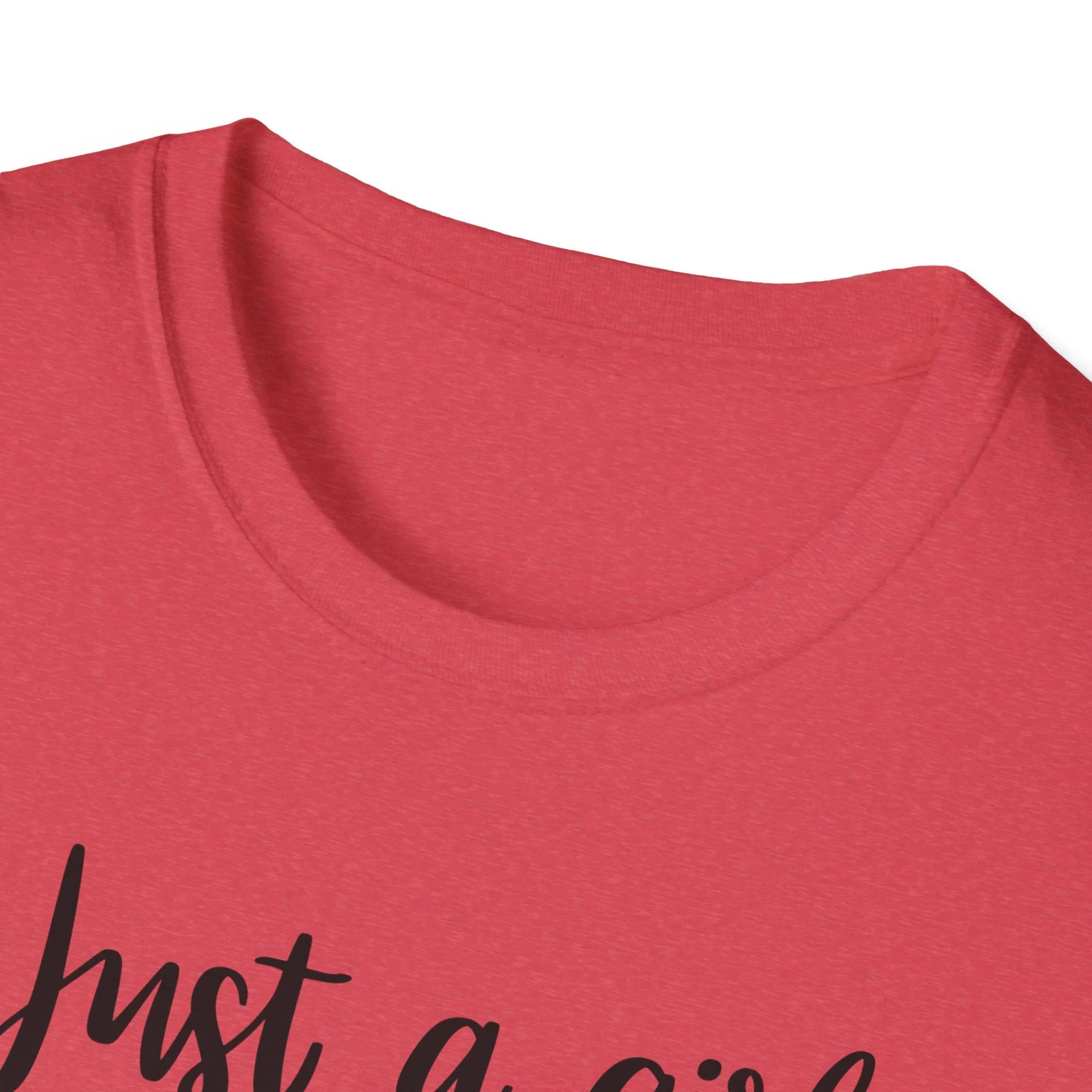 "Just A Girl Who Loves Shopping" Soft Style Tshirt