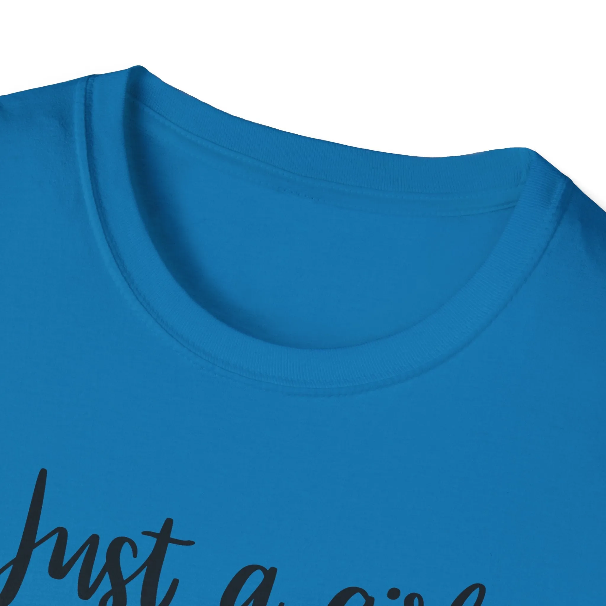 "Just A Girl Who Loves Shopping" Soft Style Tshirt