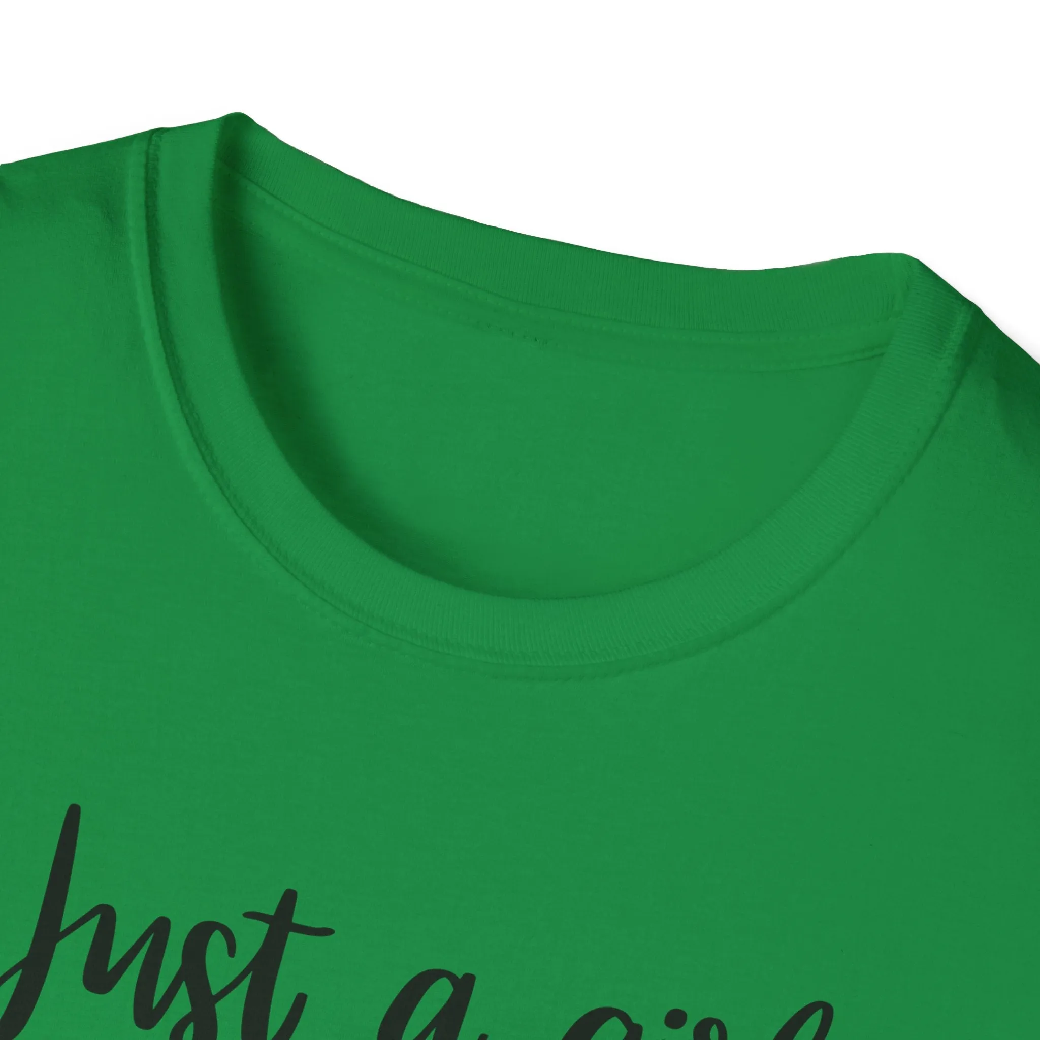 "Just A Girl Who Loves Shopping" Soft Style Tshirt