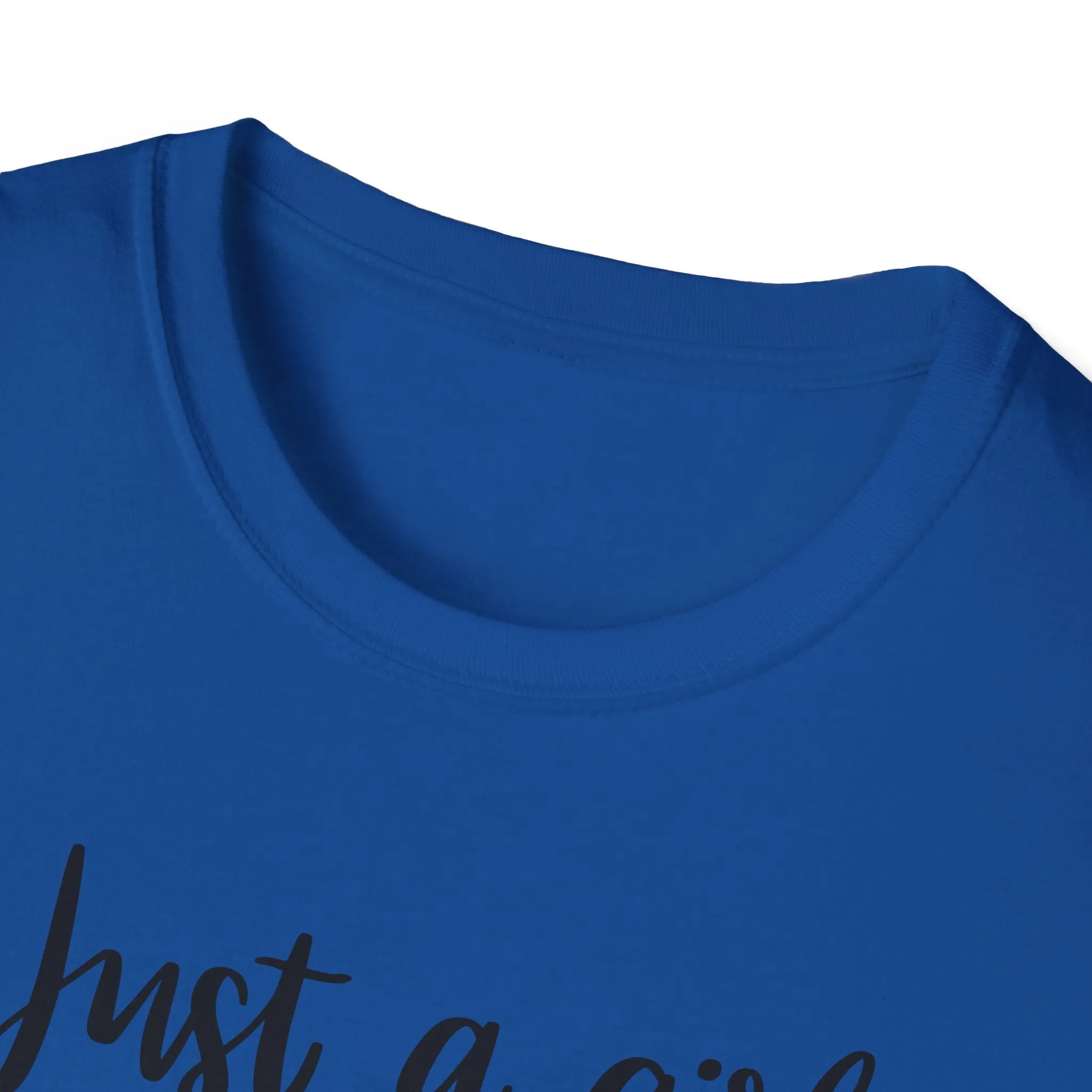 "Just A Girl Who Loves Shopping" Soft Style Tshirt