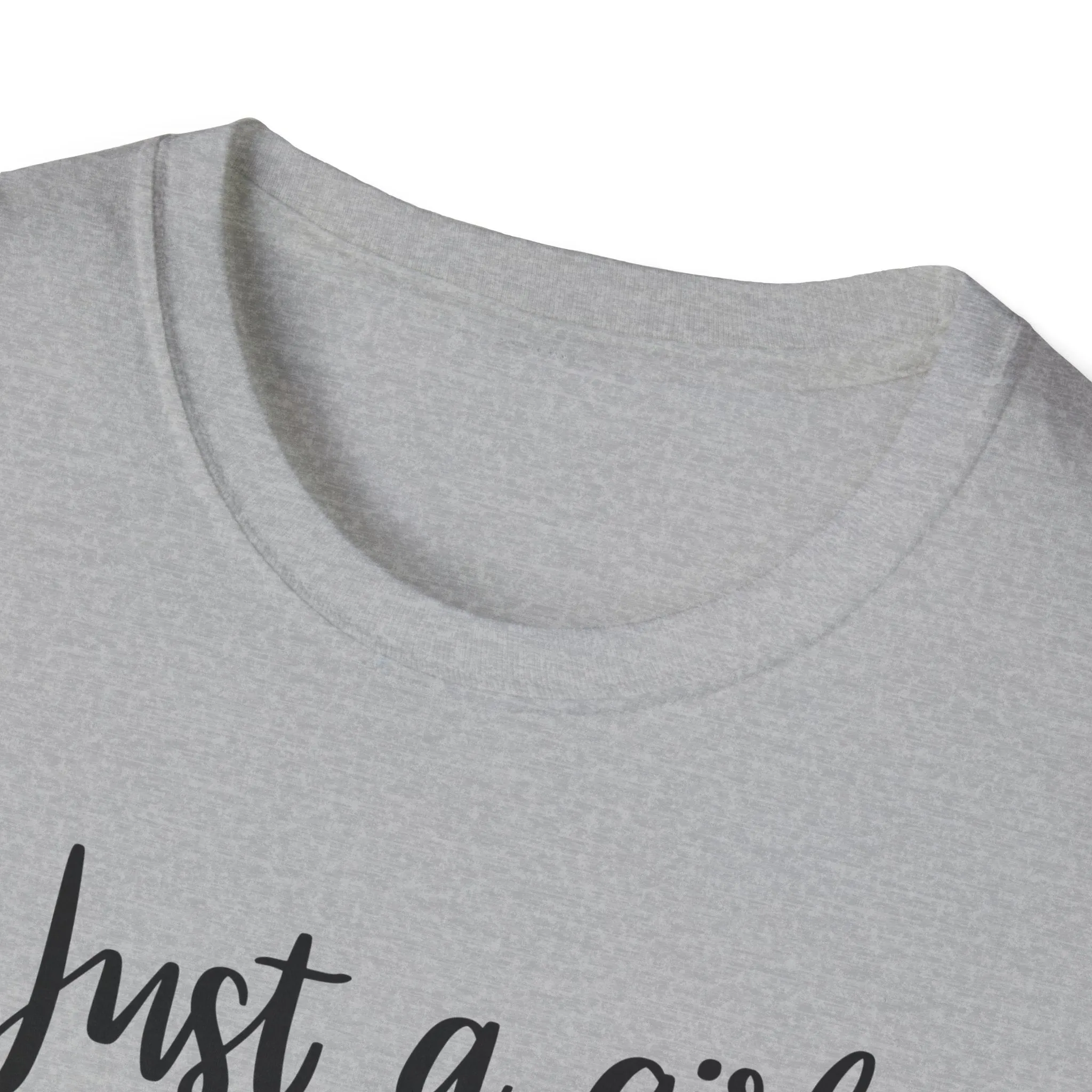 "Just A Girl Who Loves Shopping" Soft Style Tshirt