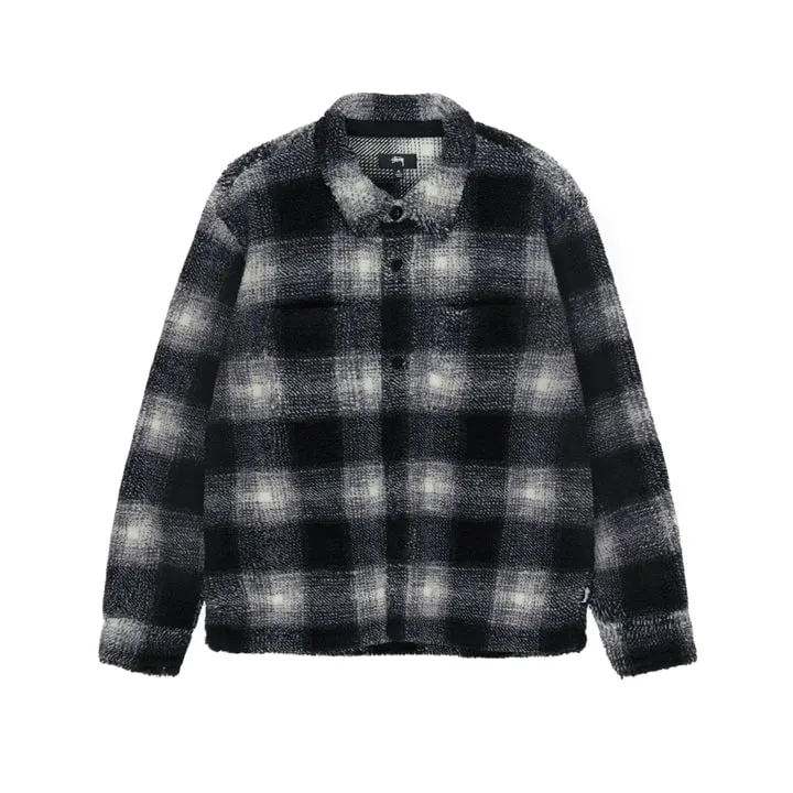 Stüssy Plaid Sherpa Shirt Herren
