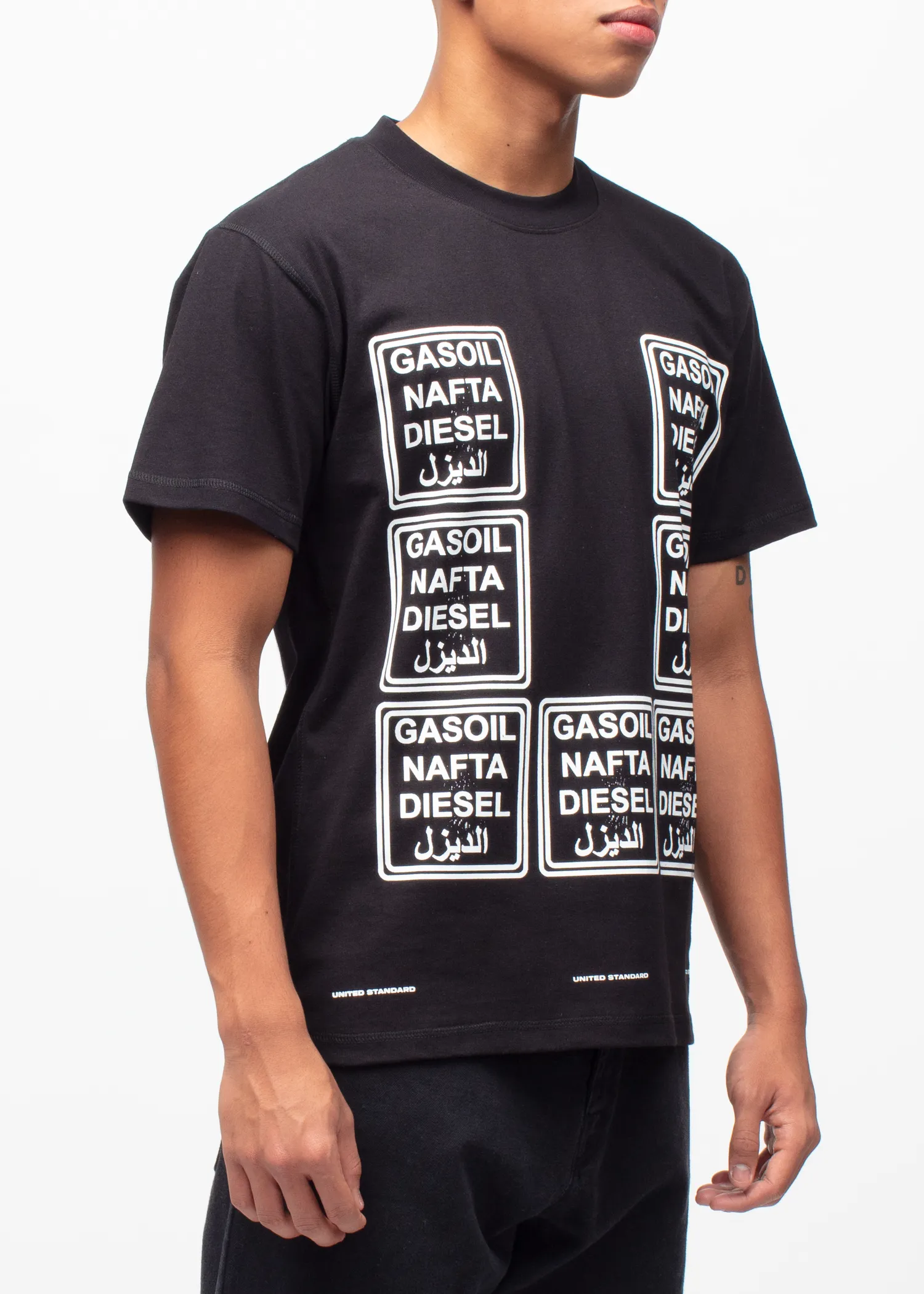 UNITED STANDARD: NAFTA SS TEE [BLACK]