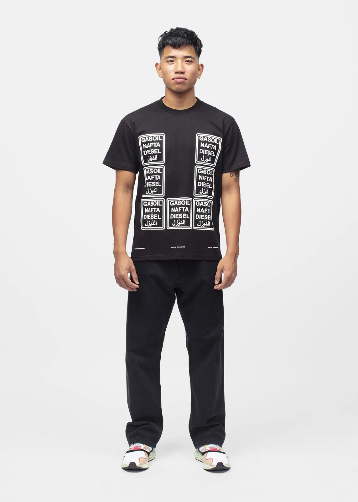 UNITED STANDARD: NAFTA SS TEE [BLACK]