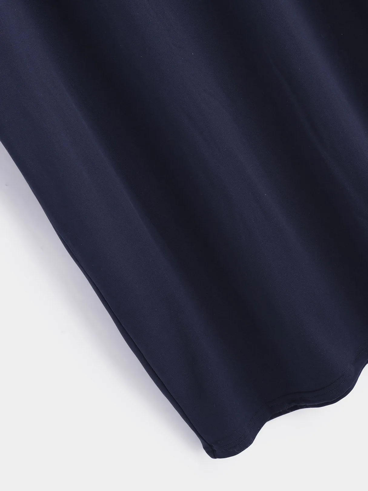 Wholesale Navy Long Sleeve Plain Backless Dresses