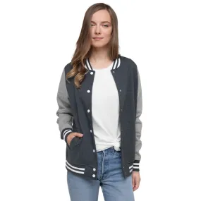 Women's Letterman Jacket freke-deke® yin yang panda