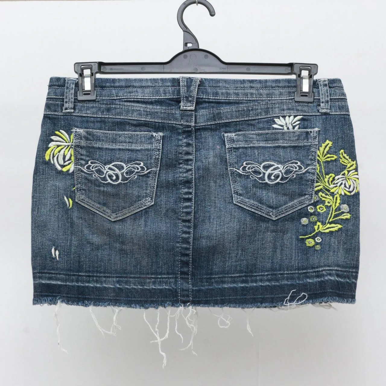 Y2K 2024 HE051 Era Britney Era Denim Micro Mini Skirts - 25 Pcs