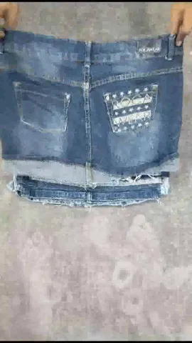 Y2K 2024 HE051 Era Britney Era Denim Micro Mini Skirts - 25 Pcs
